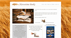 Desktop Screenshot of harvestimebooks.com